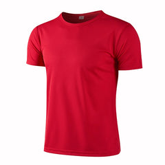 benflower Quick Dry Round Neck Sport T-shirt Gym Jerseys Fitness Shirt Trainer Running T-shirt Men