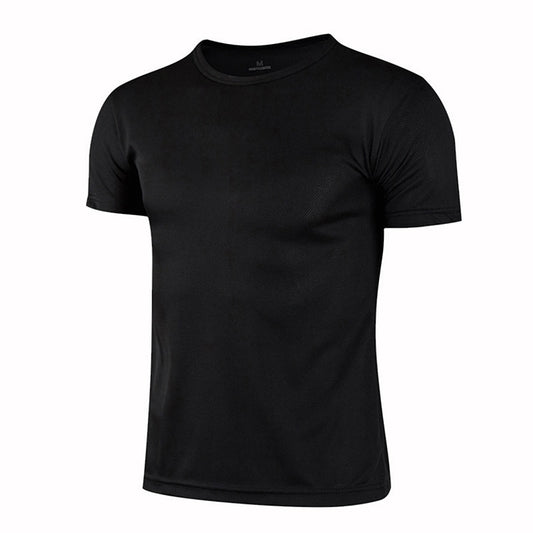 benflower Quick Dry Round Neck Sport T-shirt Gym Jerseys Fitness Shirt Trainer Running T-shirt Men