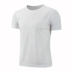 benflower Quick Dry Round Neck Sport T-shirt Gym Jerseys Fitness Shirt Trainer Running T-shirt Men