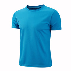 benflower Quick Dry Round Neck Sport T-shirt Gym Jerseys Fitness Shirt Trainer Running T-shirt Men