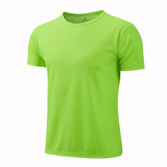 benflower Quick Dry Round Neck Sport T-shirt Gym Jerseys Fitness Shirt Trainer Running T-shirt Men