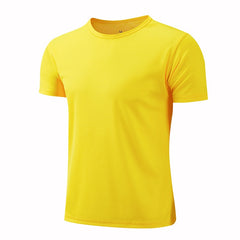 benflower Quick Dry Round Neck Sport T-shirt Gym Jerseys Fitness Shirt Trainer Running T-shirt Men