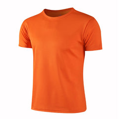 benflower Quick Dry Round Neck Sport T-shirt Gym Jerseys Fitness Shirt Trainer Running T-shirt Men