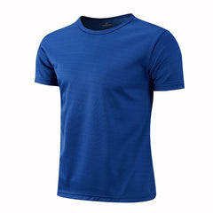 benflower Quick Dry Round Neck Sport T-shirt Gym Jerseys Fitness Shirt Trainer Running T-shirt Men