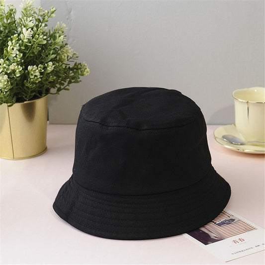 benflower Cotton Summer Foldable Bucket Hat Unisex Women Outdoor Sunscreen Hat Beach Cap