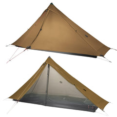 Lanshan Pro 1-Person Ultralight Tent 3-Season Backpacking Tent ÕÊÅñ Khaki 