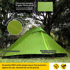 Lanshan Pro 2-Person Ultralight Backpacking Tent 3-Season Camping Tent ÕÊÅñ 