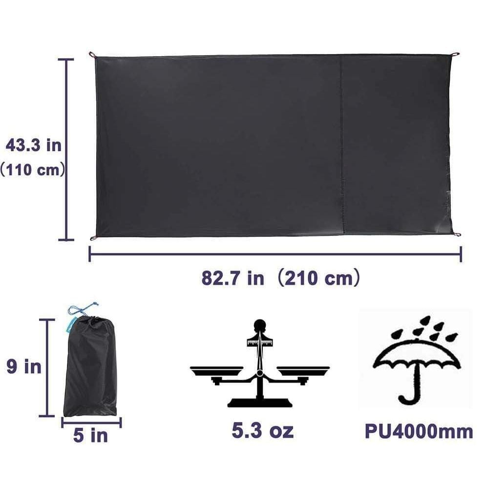 MIER Waterproof Camping Tent Tarp Footprint Tent Accessories